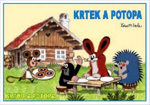 : Krtek a potopa - Omalovánky A5