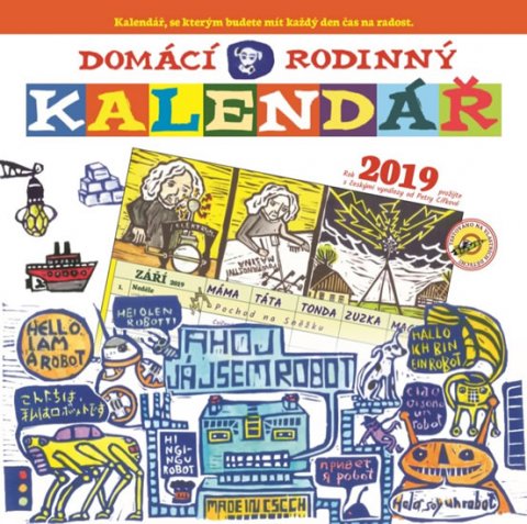 Cífková Petra: Domácí rodinný kalendář 2019
