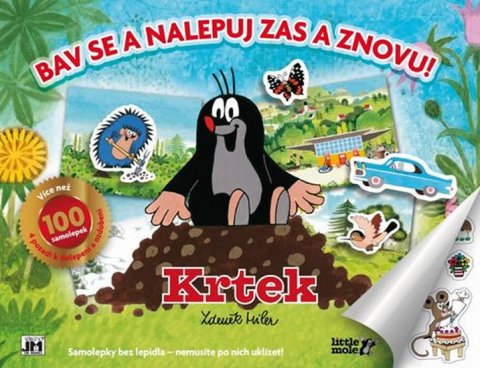 neuveden: Krtek - Samolepkové album