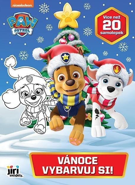 neuveden: Tlapková patrola Vánoce Vybarvuj si!