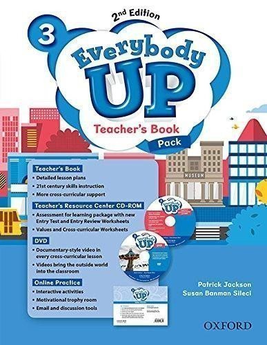 Jackson Patrick: Everybody Up 3 Teacher´s Book Pack with DVD, Online Practice and Teacher´s 