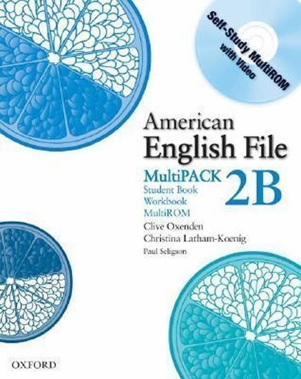 Oxenden Clive: American English File 2 Student´s Book + Workbook Multipack B