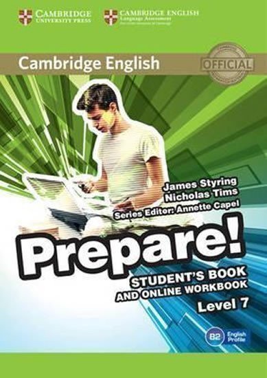 Styring James: Prepare 7/B2 Student´s Book and Online Workbook