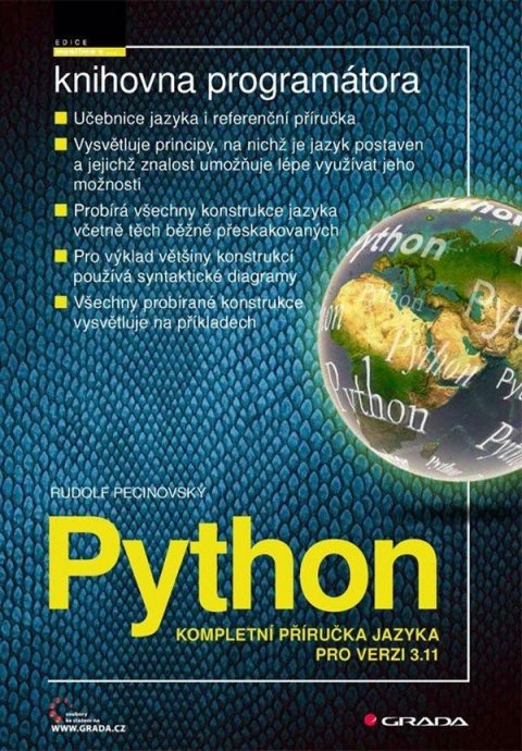 Pecinovský Rudolf: Python - Kompletní příručka jazyka pro verzi 3.11