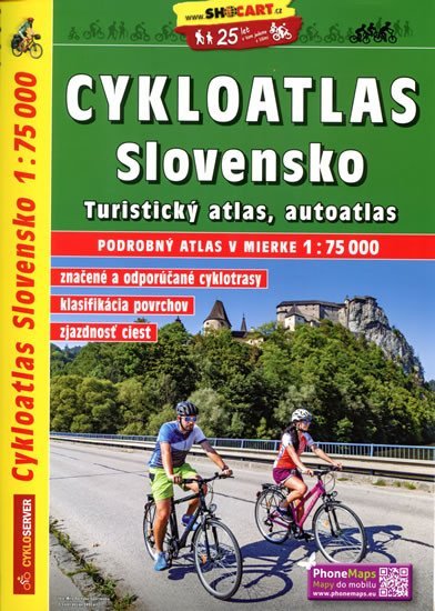 neuveden: Cykloatlas Slovensko 1:75 000 neuveden: Cykloatlas Slovensko 1:75 000