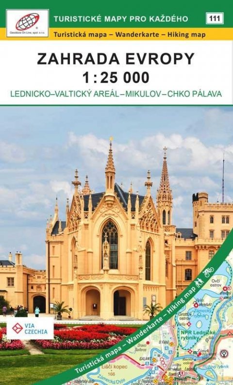 neuveden: Zahrada Evropy 1 : 25 000 / Turistické mapy pro každého