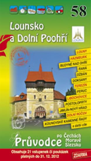 neuveden: Lounsko a Dolní Poohří 58. - Průvodce po Č,M,S + volné vstupenky a poukázky neuveden: Lounsko a Dolní Poohří 58. - Průvodce po Č,M,S + volné vstupenky a poukázky