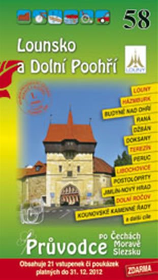 neuveden: Lounsko a Dolní Poohří 58. - Průvodce po Č,M,S + volné vstupenky a poukázky