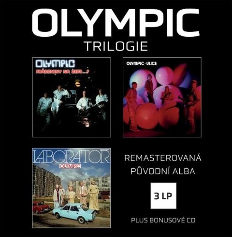 Olympic: Olympic: Trilogie (Prázdniny na Zemi, Ulice, Laboratoř) - 3 LP + CD