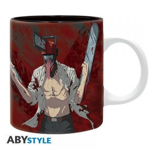 neuveden: Chainsaw Man Keramický hrnek 320 ml - Chainsaw Man