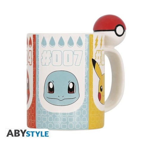 neuveden: Pokémon 3D Hrnek - Pokéball 460 ml