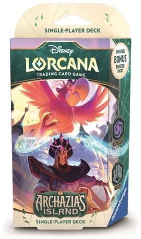 neuveden: Disney Lorcana: Archazia’s Island - Starter Deck Amethyst  Steel