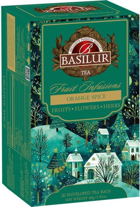 neuveden: BASILUR Christmas Fruit Orange Spice přebal 20x1,8g