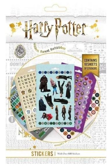 neuveden: Set samolepek Harry Potter (800 ks)