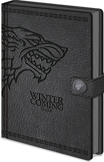 neuveden: Zápisník Premium Game of Thrones - Stark A5