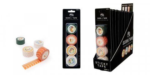 neuveden: Washi páska Sushi 4 ks neuveden: Washi páska Sushi 4 ks