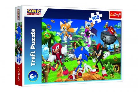 neuveden: Puzzle Sonic a jeho přátelé 160 dílků