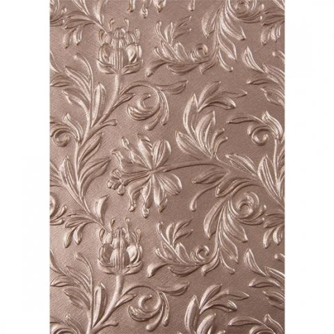 neuveden: SIZZIX embosovací kapsa 3D - listy 14,6 x 11,4 cm