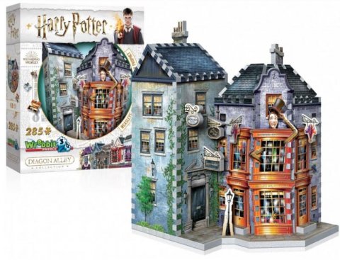 neuveden: Puzzle 3D Harry Potter: Kratochvílné a kouzelnické kejkle a Denní věštec 28