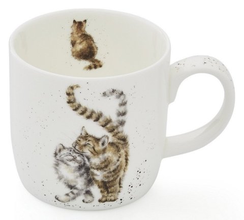 -: Porcelánový hrnek Wrendale Designs Feline Good, 0,31 l - Kočky