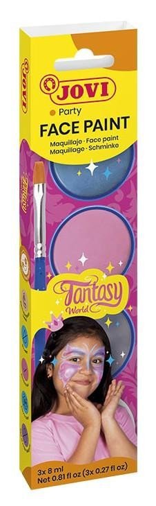 neuveden: JOVI Obličejové barvy 3x 8ml - Fantasy