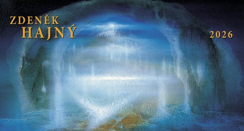neuveden: Kalendář 2026 Zdeněk Hajný, stolní, 29,7 x 16 cm