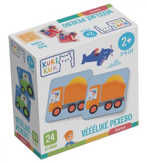 neuveden: KukiKuk Véééliké pexeso Doprava