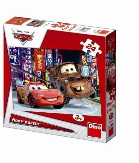 neuveden: Auta 2 - Maxi puzzle 24 dílků