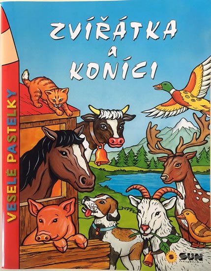 neuveden: Zvířátka a koníci - Veselé pastelky neuveden: Zvířátka a koníci - Veselé pastelky