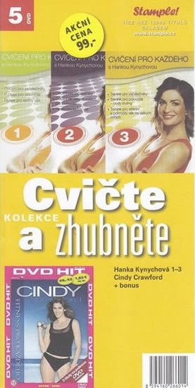neuveden: Cvičte a zhubněte - 5 DVD neuveden: Cvičte a zhubněte - 5 DVD