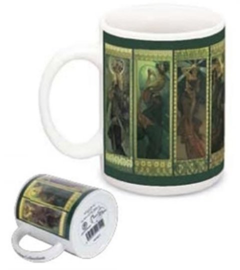 neuveden: Hrnek Alfons Mucha – The Moon and the Stars