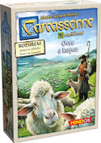 Wrede Klaus-Jürgen: Carcassonne: Ovce a kopce (9. rozšíření) Wrede Klaus-Jürgen: Carcassonne: Ovce a kopce (9. rozšíření)