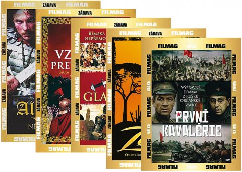 neuveden: Historicko-zábavný komplet 5DVD