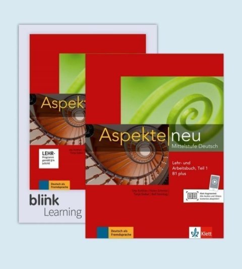 Koithan Ute: Aspekte neu B1+ - Lehr./Arbeitsbuch Teil 1 + BlinkLearning Blended Bundle (