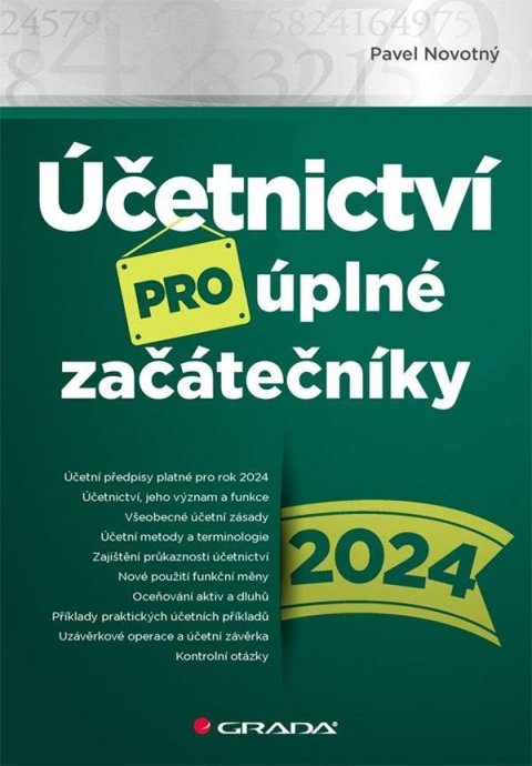 Novotný Pavel: Účetnictví pro úplné začátečníky 2024