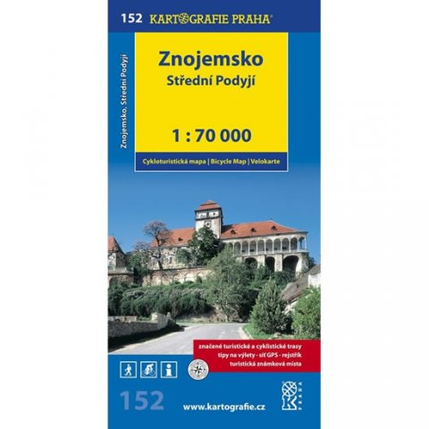 neuveden: 1: 70T(152)-Znojemsko,Střední Podyjí (cyklomapa) neuveden: 1: 70T(152)-Znojemsko,Střední Podyjí (cyklomapa)