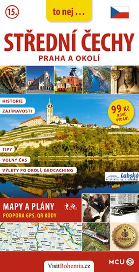 Eliášek Jan: Střední Čechy - kapesní průvodce/česky