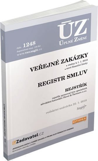 neuveden: ÚZ 1248 Veřejné zakázky, Registr smluv