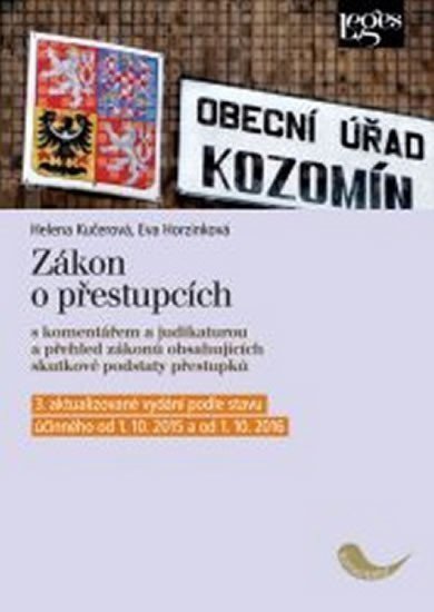 Kučerová Helena: Zákon o přestupcích