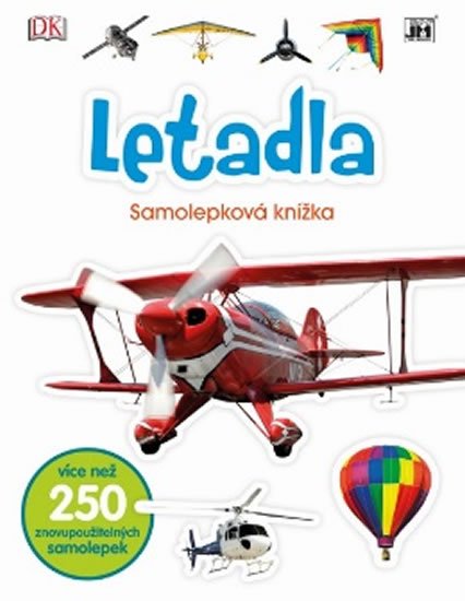 neuveden: Letadla - Samolepková knížka