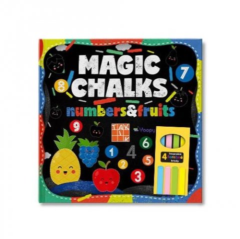 neuveden: Kouzelné křídy - čísla a ovoce