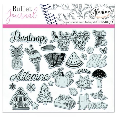 neuveden: Razítka Stampo Bullet Journal - Roční období neuveden: Razítka Stampo Bullet Journal - Roční období