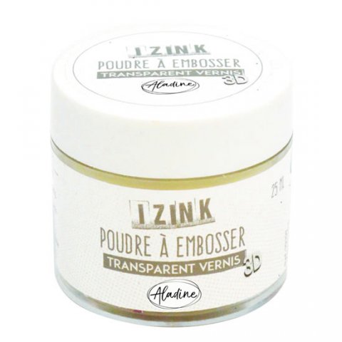 neuveden: Embosovací prášek IZINK - průhledný, 25 ml