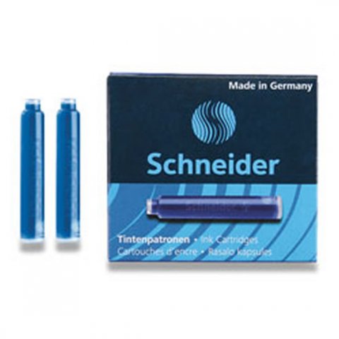 neuveden: Inkoustové bombičky Schneider, 6 ks černé neuveden: Inkoustové bombičky Schneider, 6 ks černé