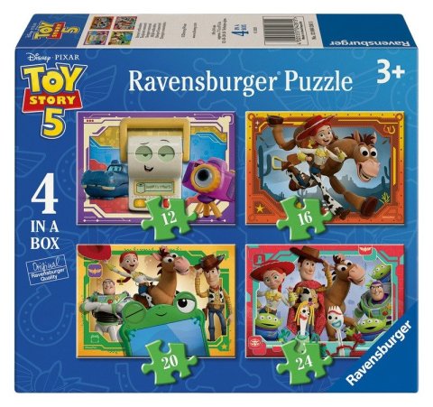-: Puzzle Toy Story: Příběh hraček 4v1