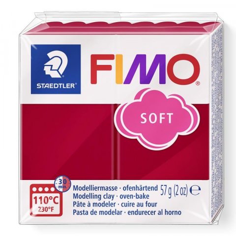 neuveden: FIMO soft 57g - tmavě červená neuveden: FIMO soft 57g - tmavě červená
