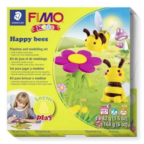 neuveden: FIMO sada kids Form  Play - Šťastné včelky
