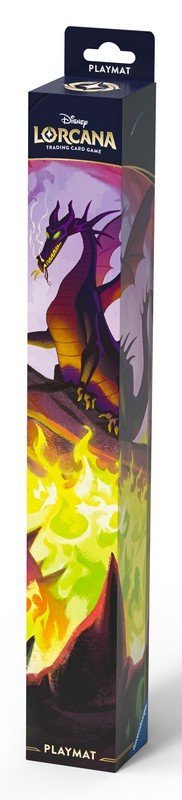 -: Disney Lorcana TCG: Winterspell - Playmat Dragon Fire