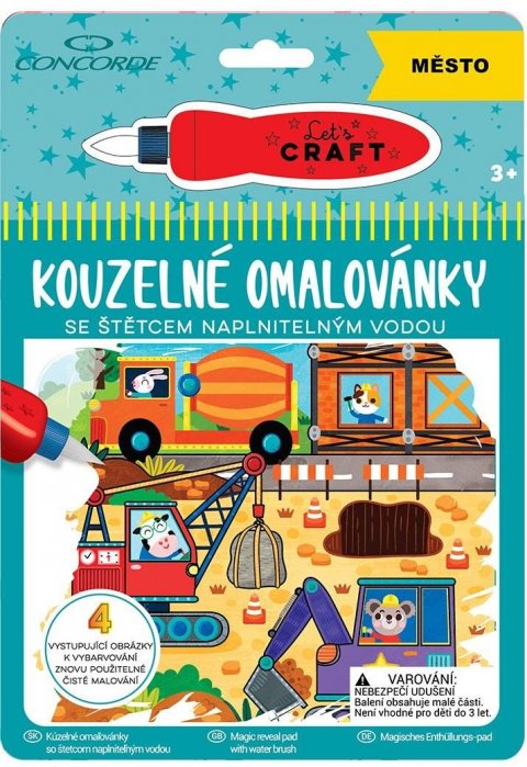 neuveden: Concorde Kouzelné omalovánky - Město
