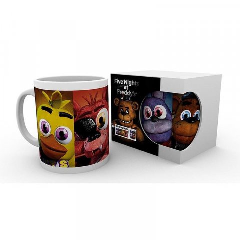 neuveden: Five Night at Freddys Hrnek keramický 320 ml - Faces